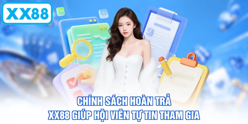 Chính sách hoàn trả XX88 giúp hội viên tự tin tham gia