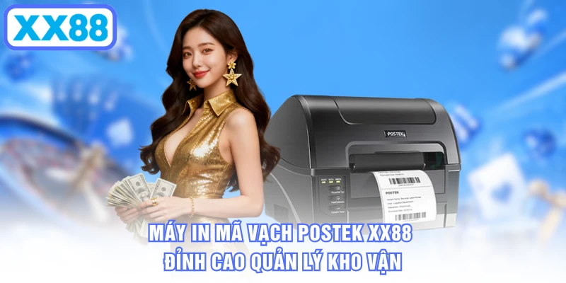 Máy In Mã Vạch Postek XX88 Đỉnh Cao Quản Lý Kho Vận