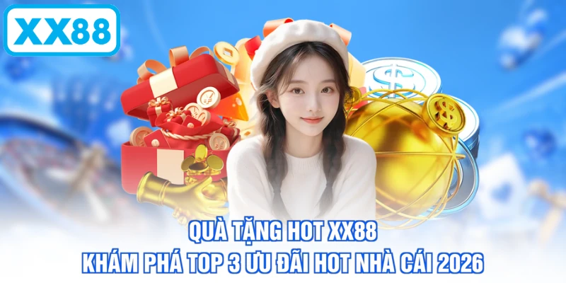 Quà Tặng Hot XX88 - Khám Phá Top 3 Ưu Đãi Hot Nhà Cái 2026