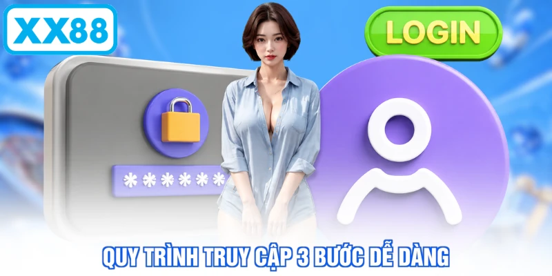 Quy trình truy cập 3 bước dễ dàng
