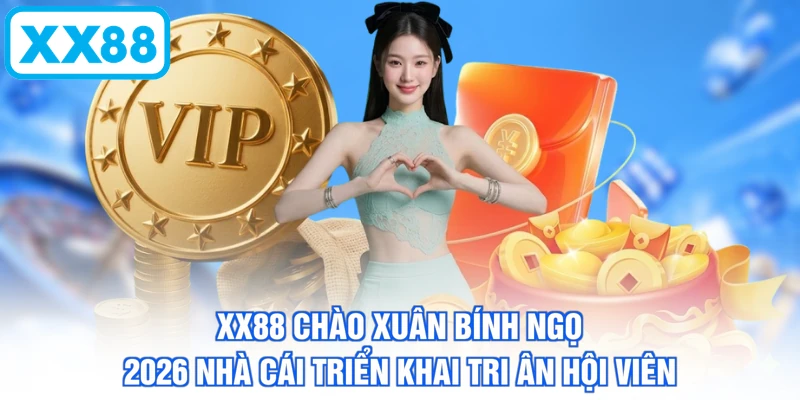XX88 chào xuân Bính Ngọ 2026 nhà cái triển khai tri ân hội viên